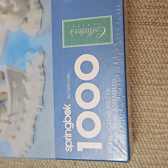 Springbok Snowbabies at Play 1000 Piece Jigsaw Puzzle Sealed Box - Picture 6 of 10